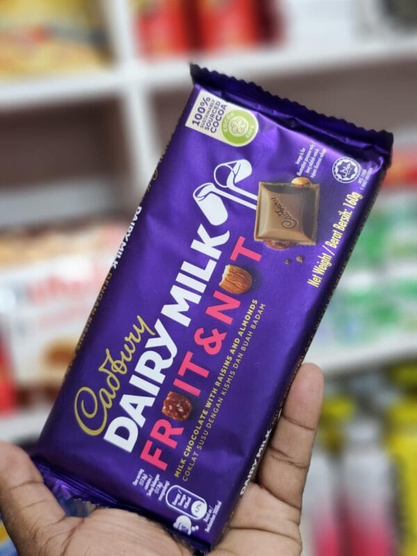 Cadbury Dairy Milk Fruit & Nut, 200 Gram