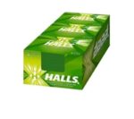 Halls Fresh Lime Flavoured Center Filled Candy 18 x 22.4 gm (Pack 18)