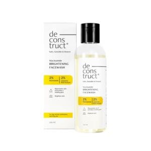 Deconstruct Niacinamide Brightening Facewash 2% Niacinamide + 2% Liquorice Root Extract 100ml