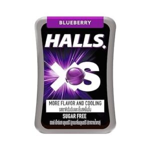 Halls Xs Sugar Free Blueberry Flavoured Candy More Flavor More Cooling 12.6g