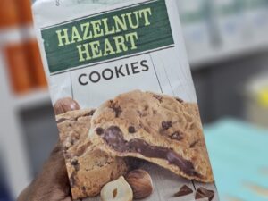 Tower Gate Hazelnut Heart Cookies 200g