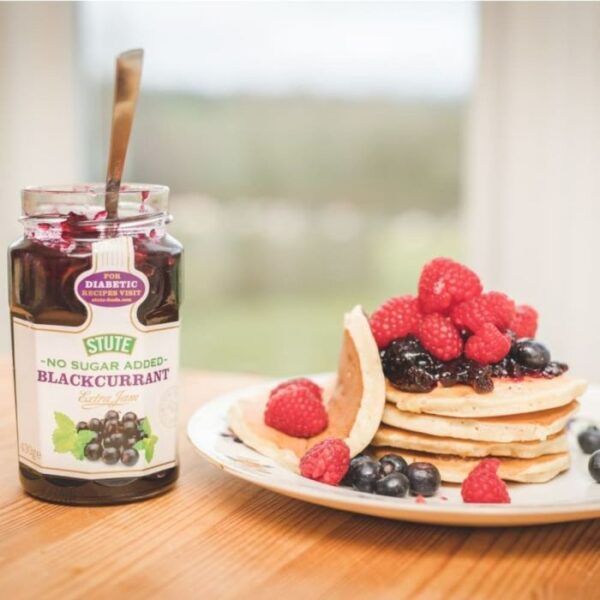 Stute Diabetic Jam Blackcurrant 430gm