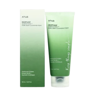 Anua Heartleaf Quercetinol Pore Deep Cleansing Foam 150ml