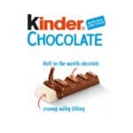 Kinder Chocolate Small Snack Bars Multipack 100 gm 3 Bar