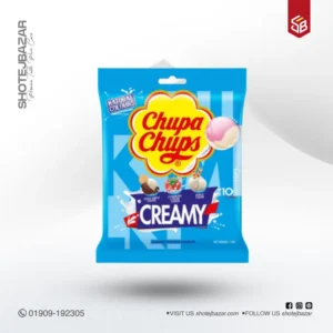 Chupa Chups Lollipops Bag Creamy Assorted Flavours 10 Pieces x 11g