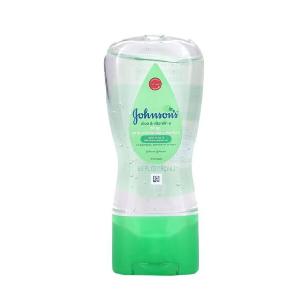 Johnson's Baby Oil Gel with Aloe Vera and Vitamin E 192ml
