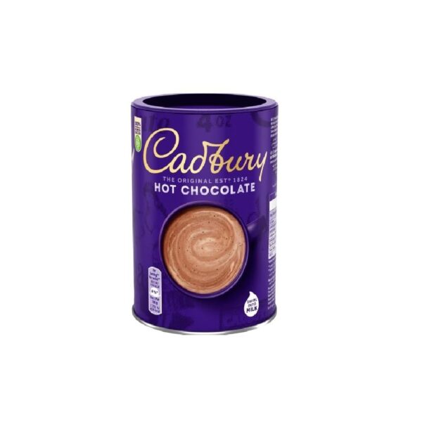 Authentic British Cadbury Drinking Hot Chocolate 1 Jar 500 gm