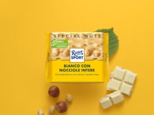 Ritter Sport White Whole Hazelnut 100g