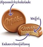 Milka Choco Wafer - Chocolate Coated Waffles 150g - Image 3