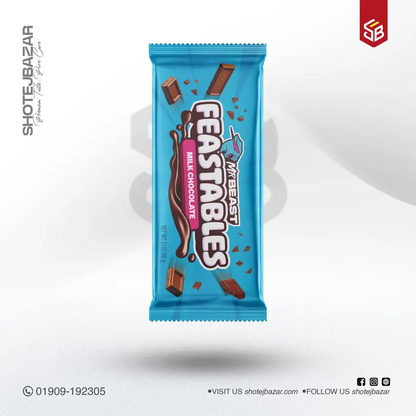 Feastables by MrBeast Milk Chocolate 60g
