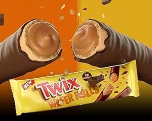 Twix Wafer Rolls 1 box 5x2=10 wafer