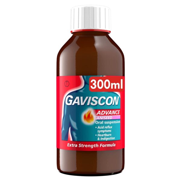 Gaviscon Advance Liquid , Aniseed Liquid, 300ml