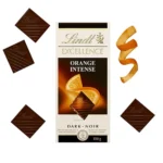 Lindt EXCELLENCE Orange Intense Dark Chocolate Bar, 100g