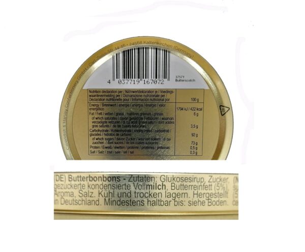 Cavendish & Harvey Butterscotch Drops - 175G - Image 4