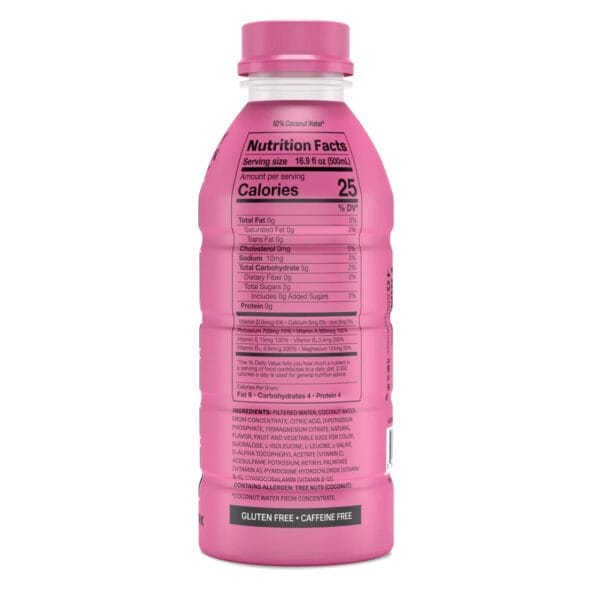 Prime Strawberry Watermelon Hydration Drink 500ml