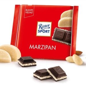 Ritter Sport Dark Chocolate with Marzipan Filling 100g