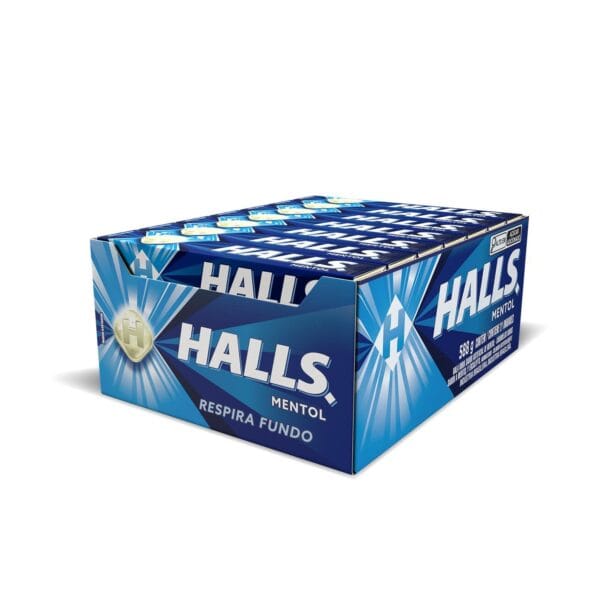 HALLS Drops Halls Mentol 28G C/21