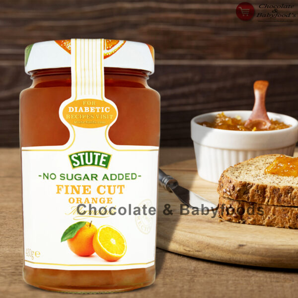 Stute Jam Diabetic Orange Thick Cut 430g