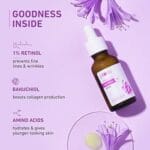 Plum 1% Retinol Anti-Aging Night Face Serum With Bakuchiol-20 ml