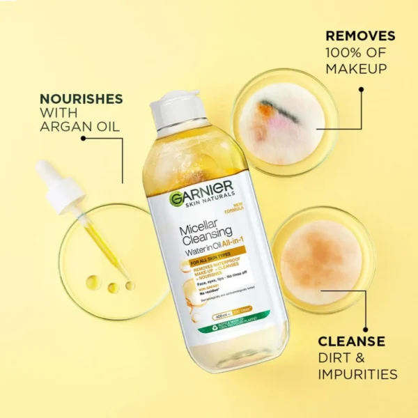 Garnier Micellar Oil Infused Cleansing Water 400ml