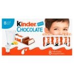 Kinder Chocolate Small Snack Bars Multipack 100 gm 3 Bar