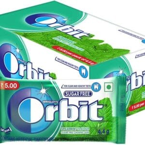 Orbit Spearmint Sugar Free Chewing Gum 1 Box=(3.3gm×32pcs)