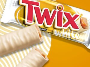 Twix White Chocolate Biscuit Snack Bars Multipack Chocolate 4x46g
