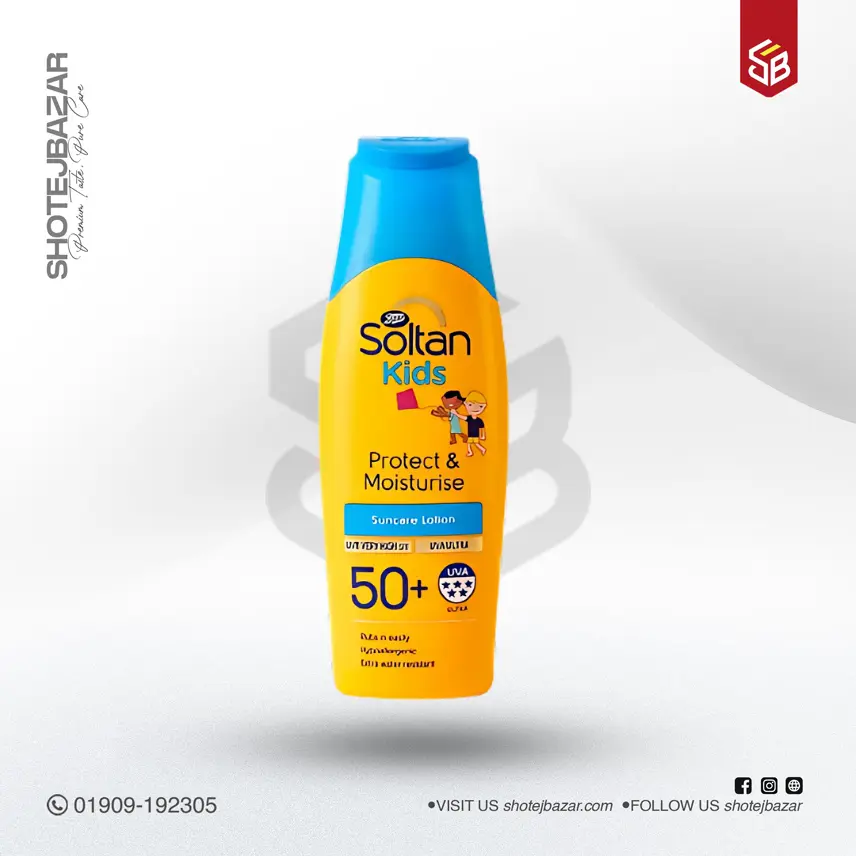 Boots Soltan Kids Protect & Moisturise Lotion SPF50+ 200ml