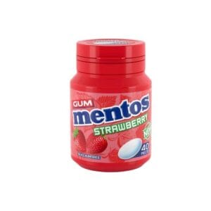 Mentos Gum White Strawberry- 56gm