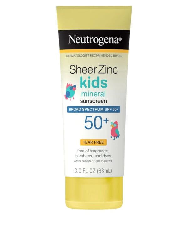 Sheer Zinc Kids Mineral Sunscreen Broad Spectrum Spf 50+ 88ml