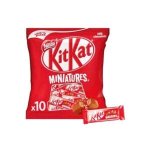 KitKat Miniatures Milk Chocolate Bag, 10x11g