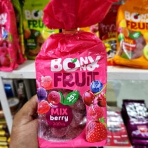 Roshen, Bonny-Fruit, 200 g, Jelly candies, berry mix