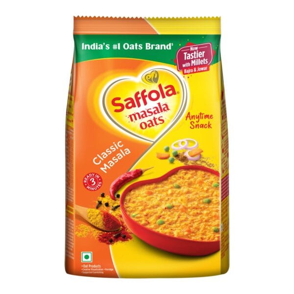 Saffola Masala Oats Classic Masala, 500gm