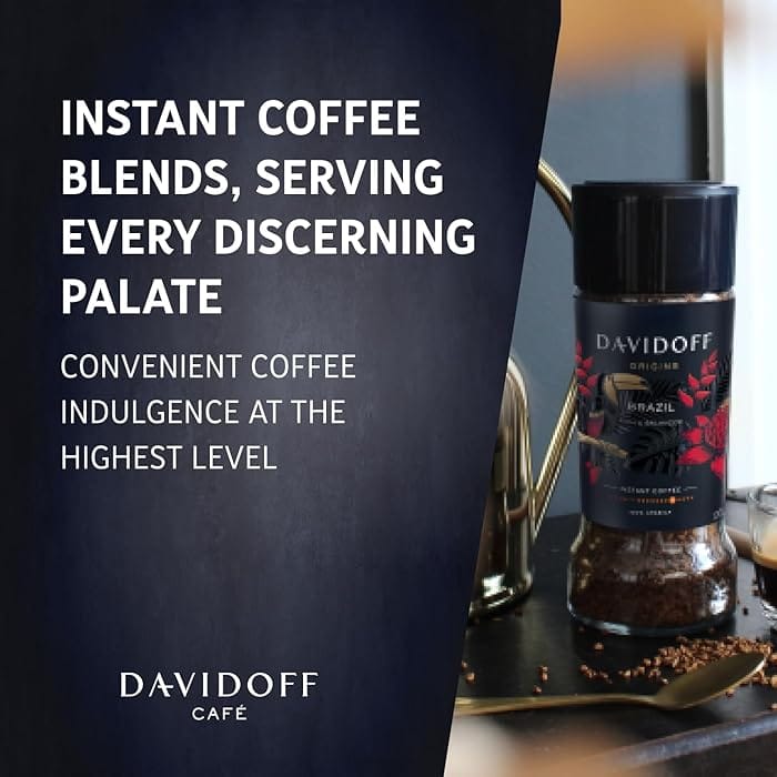 Davidoff Origins Brazil Rich & Balanced Instant Coffee 100g