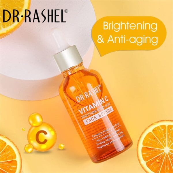 DR.RASHEL Siero viso vitamina C acido ialuronico schiarente anti-invecchiamento 30 ml