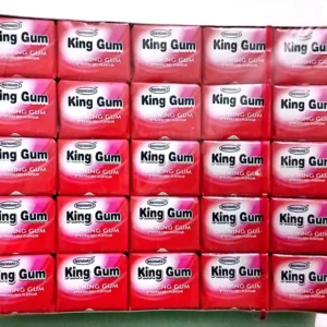 KING GUM STRAWBERRY FLAVOR CHEWING GUM - 50 PCS