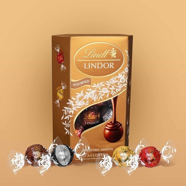 Lindt Lindor Assorted Chocolate Truffles 200G X 5