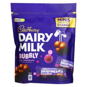 Cadbury Dairy Milk Bubbly Minis Chocolate 168 Gm