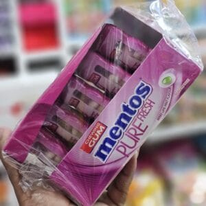 Mentos Pocket Bottle Berry Lime 29g (1 Outer X 10Pcs)