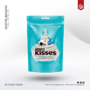 HERSHEY'S Kisses Cookies 'N' Creme Chocolate Melt-In-Mouth Delights Individually Wrapped 100Gram