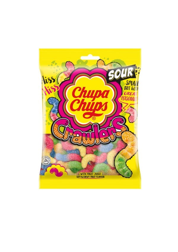 Chupa Chups Crawlers Jelly Candy, 90 g