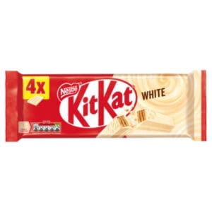 Kit Kat 4 Fingers White Chocolate Bar 4 Pack