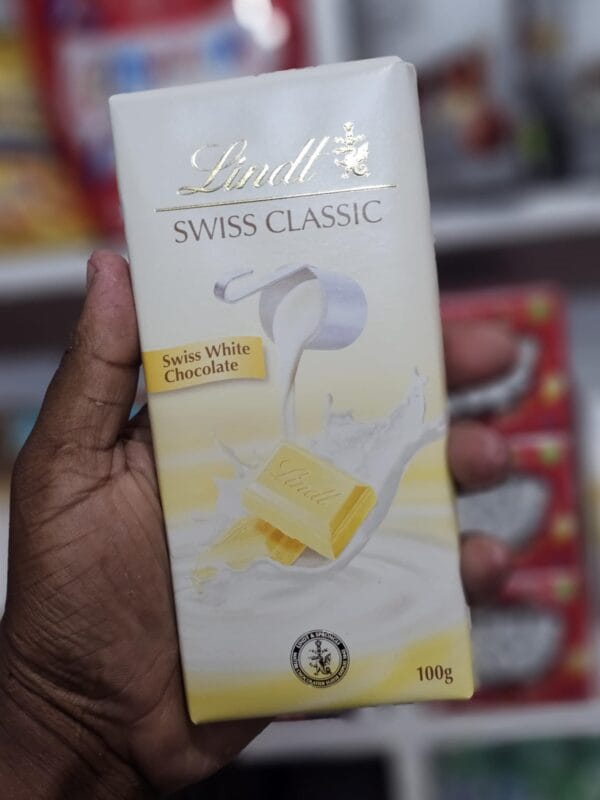 Lindt Swiss Classic White Chocolate-100gram