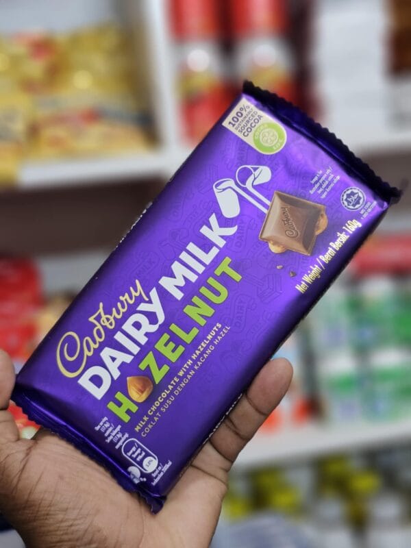 Cadbury Dairy Milk Hazelnut Chocolate - 160g