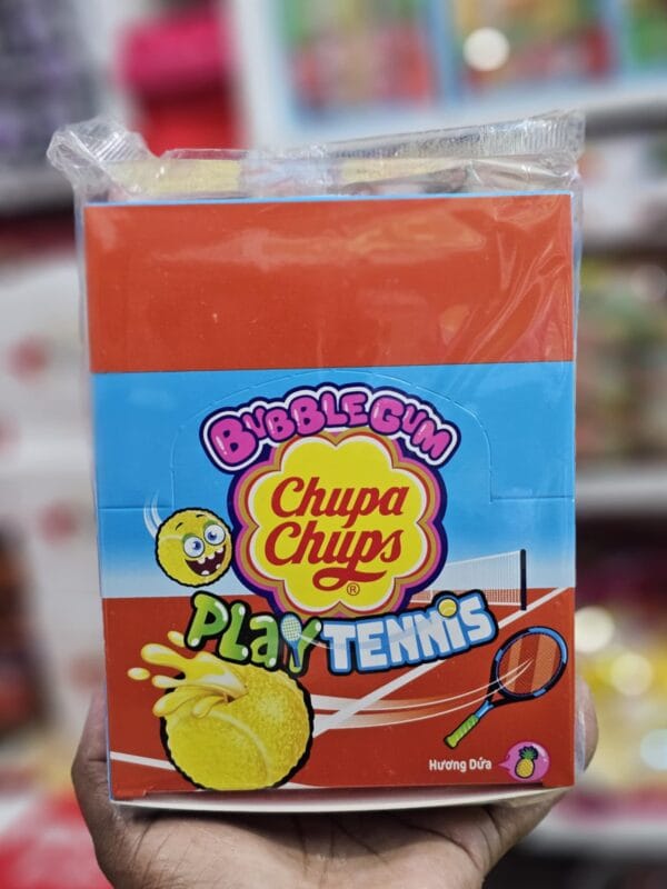 Chupa Chups Tennis Ball Bubblegum Pineapple Flavor, 504g