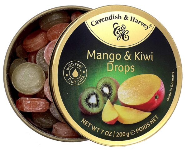 Cavendish & Harvey Mango & Kiwi Drops 200g