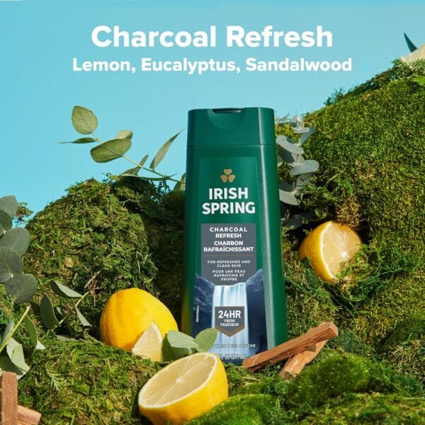 Irish Spring Charcoal Refresh Body Wash 591ml