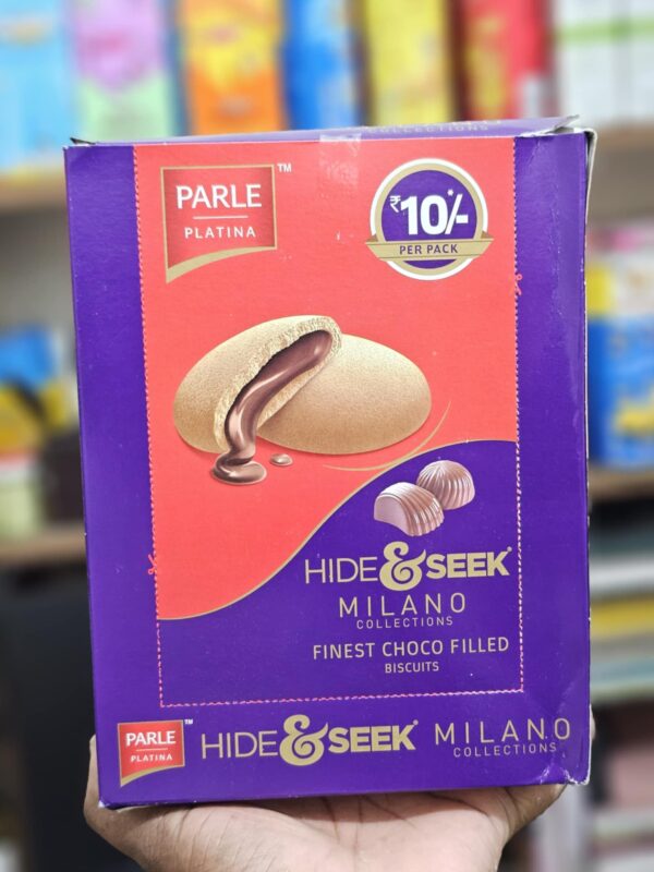 Parle Milano Hide & Seek Centre Filled Mixed Berries Biscuits, 125g Pack