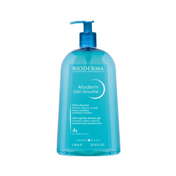 Bioderma Ultra Gentle Shower Gel for Normal to Dry Skin 1000ml