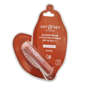 Dot & Key Barrier Repair Hydrating Lip Balm SPF50 with Cocoa Nude 4.5gm